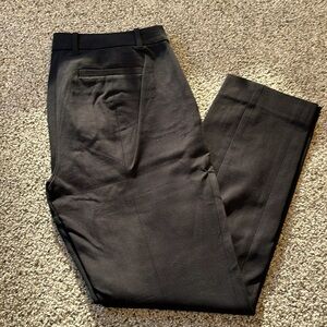 J Crew Stretch Black Pants, Size 8 Short, Line New